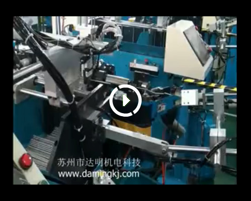 Type 10 pipe bender + automatic feeding (Suzhou door lock bar)